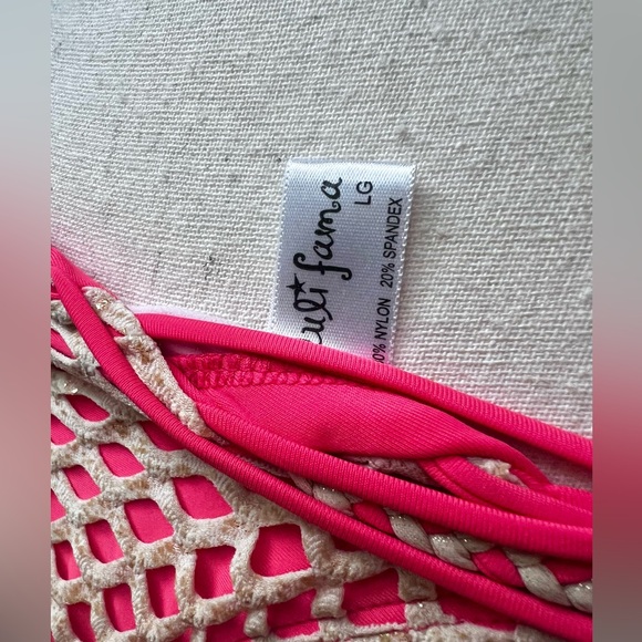 Luli Fama Starfish Wishes Bikini Bottom Size Large - Picture 5 of 6